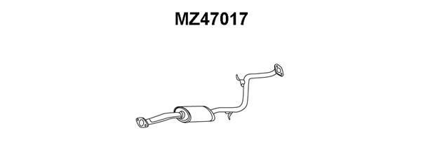 VENEPORTE Etuäänenvaimentaja MZ47017