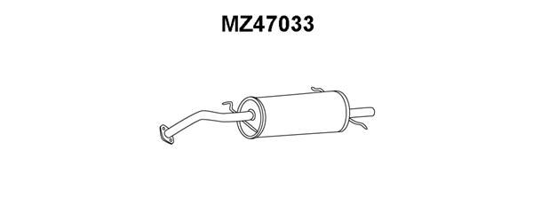 VENEPORTE Takaäänenvaimentaja MZ47033