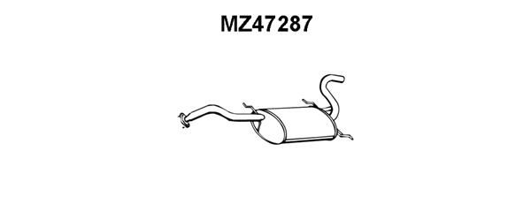 VENEPORTE Takaäänenvaimentaja MZ47287
