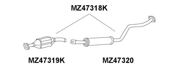 VENEPORTE Etuäänenvaimentaja MZ47320