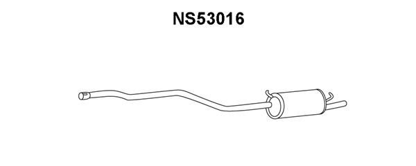 VENEPORTE Takaäänenvaimentaja NS53016