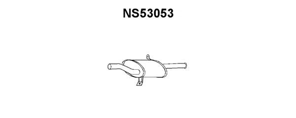 VENEPORTE Takaäänenvaimentaja NS53053