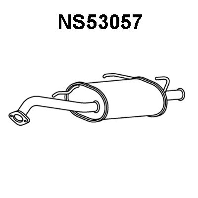 VENEPORTE Takaäänenvaimentaja NS53057