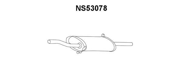 VENEPORTE Takaäänenvaimentaja NS53078