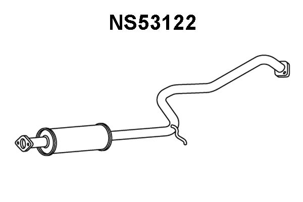 VENEPORTE Keskiäänenvaimentaja NS53122