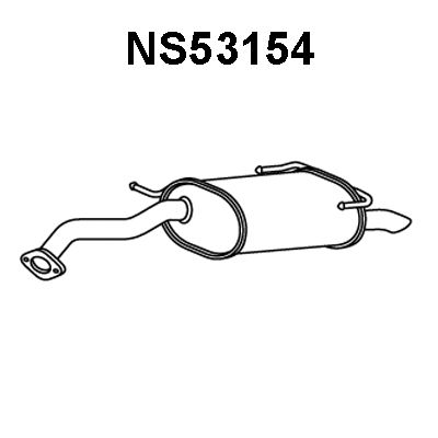 VENEPORTE Takaäänenvaimentaja NS53154