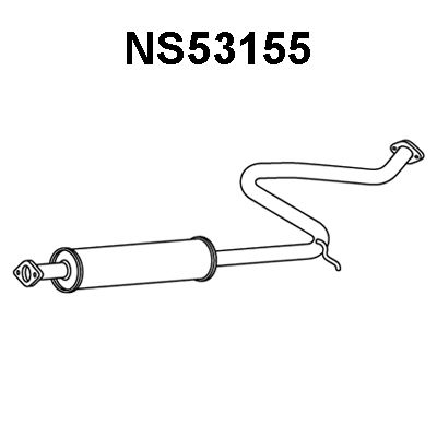 VENEPORTE Etuäänenvaimentaja NS53155