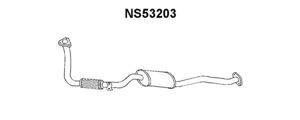 VENEPORTE Etuäänenvaimentaja NS53203