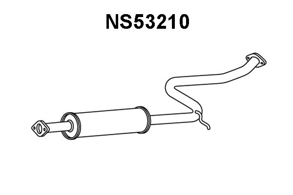 VENEPORTE Etuäänenvaimentaja NS53210