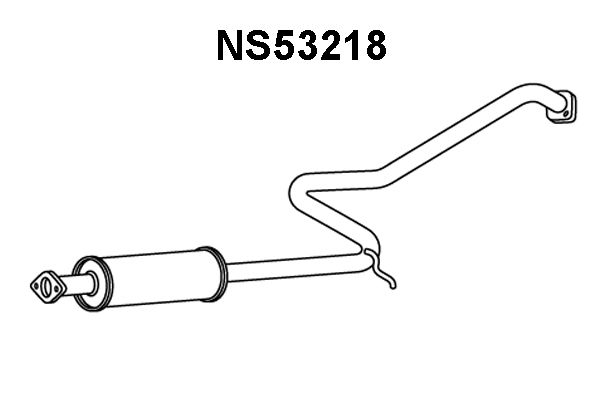 VENEPORTE Etuäänenvaimentaja NS53218