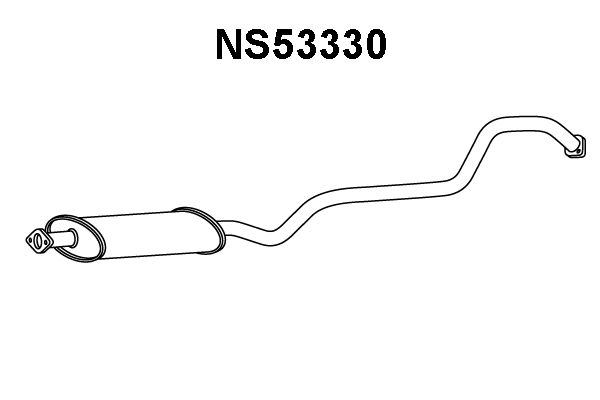 VENEPORTE Keskiäänenvaimentaja NS53330