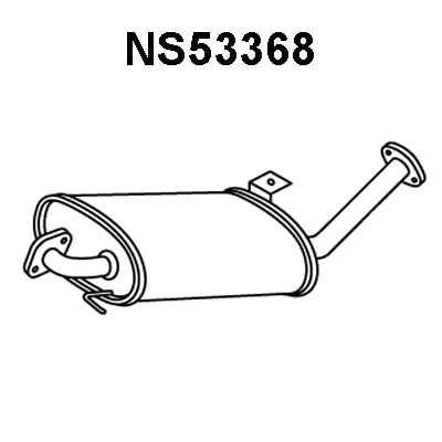 VENEPORTE Etuäänenvaimentaja NS53368