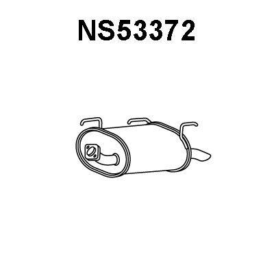 VENEPORTE Takaäänenvaimentaja NS53372