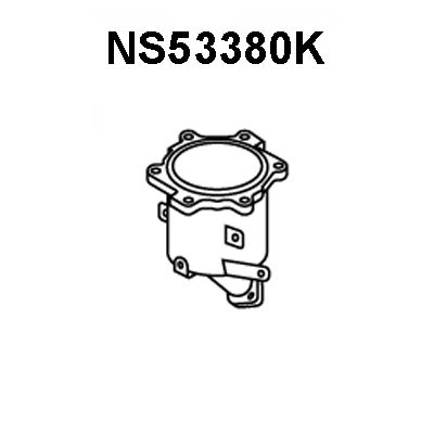 VENEPORTE Katalysaattori NS53380K