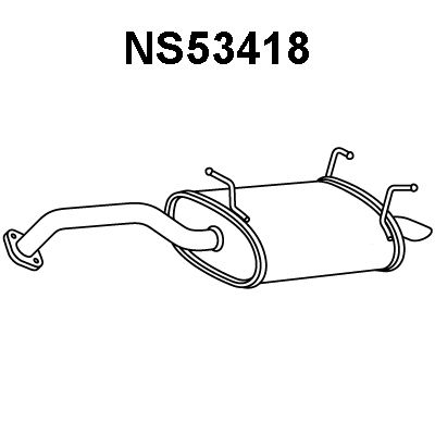 VENEPORTE Takaäänenvaimentaja NS53418