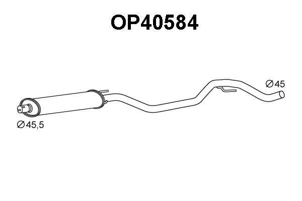 VENEPORTE Etuäänenvaimentaja OP40584