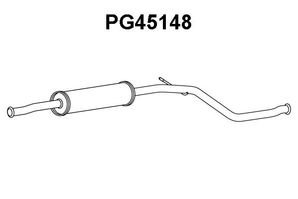 VENEPORTE Etuäänenvaimentaja PG45148