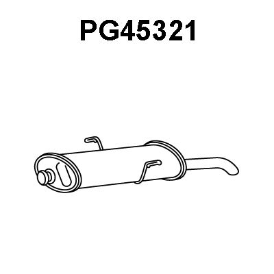VENEPORTE Takaäänenvaimentaja PG45321