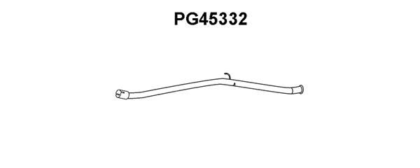 VENEPORTE Korjausputki, katalysaattori PG45332