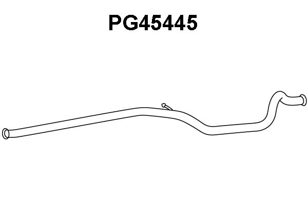 VENEPORTE Korjausputki, katalysaattori PG45445