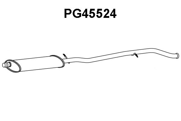 VENEPORTE Etuäänenvaimentaja PG45524