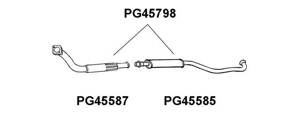 VENEPORTE Etuäänenvaimentaja PG45798