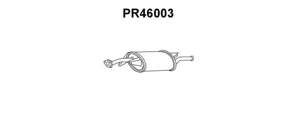 VENEPORTE Takaäänenvaimentaja PR46003