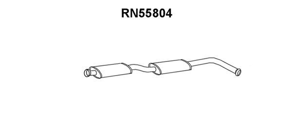 VENEPORTE Keskiäänenvaimentaja RN55804