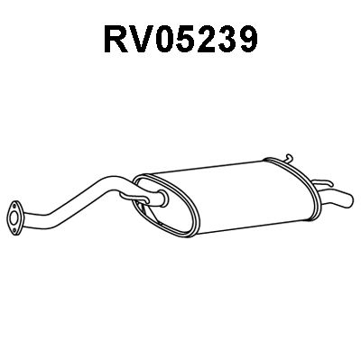 VENEPORTE Takaäänenvaimentaja RV05239