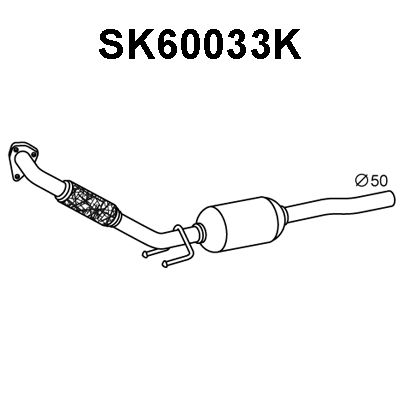 VENEPORTE Katalysaattori SK60033K