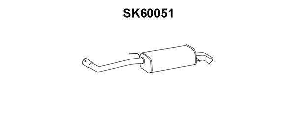 VENEPORTE Takaäänenvaimentaja SK60051