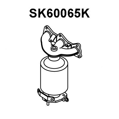 VENEPORTE Pakosarjakatalysaattori SK60065K