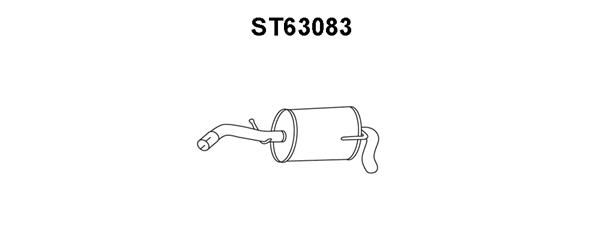 VENEPORTE Takaäänenvaimentaja ST63083