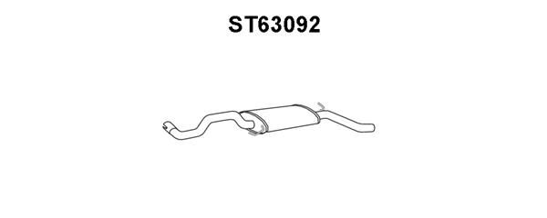 VENEPORTE Takaäänenvaimentaja ST63092