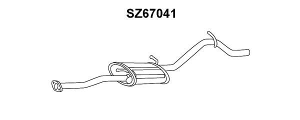 VENEPORTE Takaäänenvaimentaja SZ67041