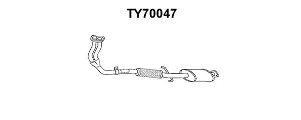 VENEPORTE Etuäänenvaimentaja TY70047