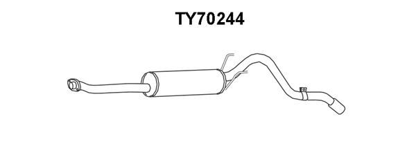 VENEPORTE Takaäänenvaimentaja TY70244