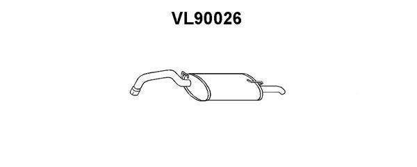 VENEPORTE Takaäänenvaimentaja VL90026