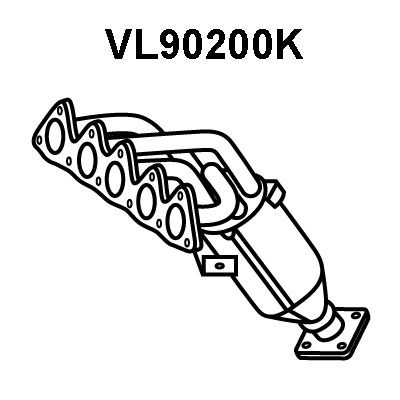 VENEPORTE Katalysaattori VL90200K