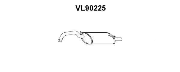 VENEPORTE Takaäänenvaimentaja VL90225