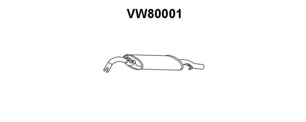 VENEPORTE Takaäänenvaimentaja VW80001