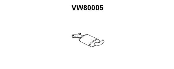VENEPORTE Keskiäänenvaimentaja VW80005
