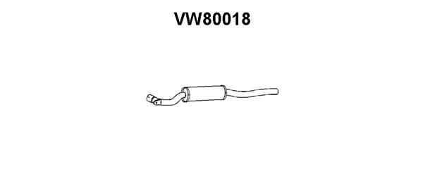 VENEPORTE Etuäänenvaimentaja VW80018
