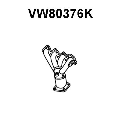 VENEPORTE Pakosarjakatalysaattori VW80376K