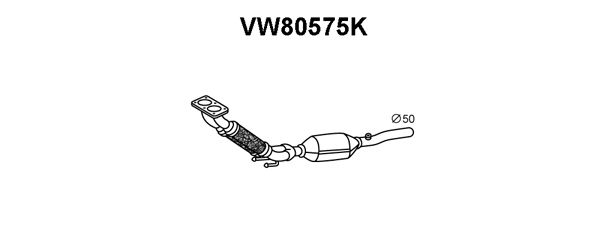 VENEPORTE Katalysaattori VW80575K