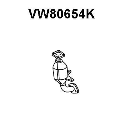 VENEPORTE Katalysaattori VW80654K