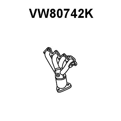 VENEPORTE Pakosarjakatalysaattori VW80742K