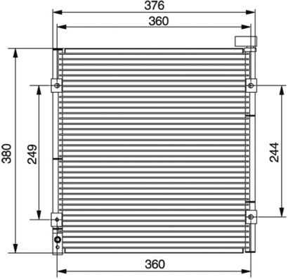 WAECO Lauhdutin, ilmastointilaite 8880400124