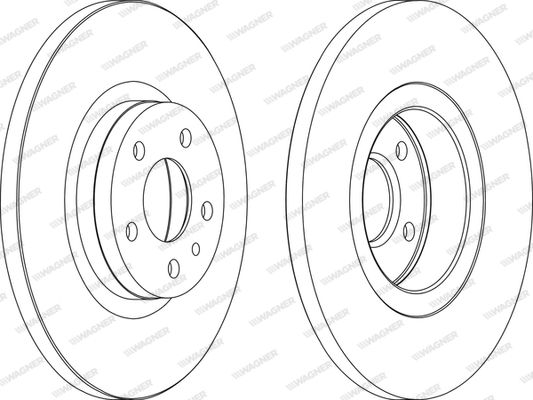 WAGNER Jarrulevy WGR1057-1