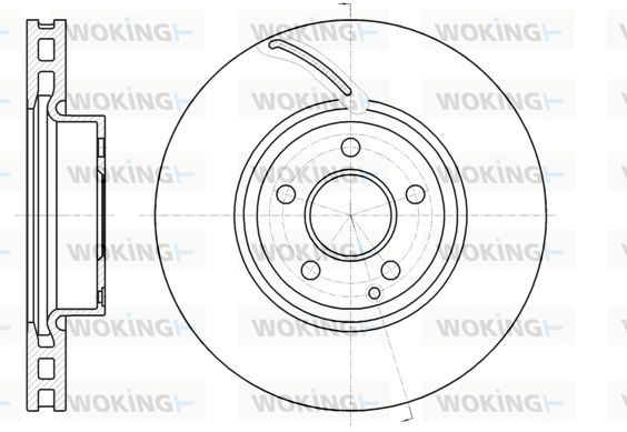 WOKING Jarrulevy D61067.10